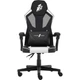 Кресло для геймеров 1stPlayer P01 120 кг PU/Nylon Mesh 135° Black/White (P01-BKWH) - изображение 2