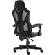 Кресло для геймеров 1stPlayer P01 120 кг PU/Nylon Mesh 135° Black/White (P01-BKWH) - изображение 6