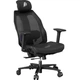 Кресло для геймеров 1stPlayer Ergo Aero Mesh 3D Armrest 120 кг сетка 135° Black (ERGO-AR-BK) - изображение 7