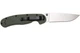 Ніж складаний Ontario Knife RAT I Linerlock, лезо Plain Satin D2, руківя OD Green GFN, Тайвань, ON8867OD - изображение 3