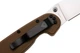 Ніж складаний Ontario Knife RAT I Linerlock, лезо Plain Satin D2, руківя Coyote Brown GFN, Тайвань, ON8867CB - изображение 6