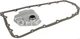 Фільтр АКПП Mitsubishi ASX/Lancer/Outlander 03- (к-кт з прокладкою) J1355002 HERTH+BUSS JAKOPARTS J1355002 Renault Megane; Mitsubishi Outlander, Lancer, ASX; Nissan Qashqai; Citroen C4 226336, 2705A015, 2824A007 - изображение 1