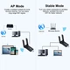 WiFi адаптер Fenvi 1300 Мбит/с Bluetooth 4.2 и USB 3.0 двухдиапазонный Черный (1015-553-00) - изображение 6