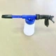 Пистолет распылитель CAR WASH ROCKET для мойки автомобиля с резервуаром 1 л 5 режимов подачи воды для чистки авто и сада автономная система ухода за кузовом и фасадом дома из прочного ABS пластика и медными соединениями эргономичная рукоятка - изображение 3