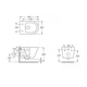 Унитаз подвесной Grace Rem Rimless WH8001B с сиденьем Soft Close - изображение 3