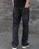 Джинсы мужские Levi's 555 Relaxed Straight Linen+ Denim Jeans 000LO-0010 W34 L34 черные (13130026) - изображение 4