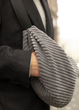 Жіноча сумка Sambag HOBO Bag-glove з внутрішніми кишенями та утепленими боковими кишенями з тканини Графітова - зображення 4