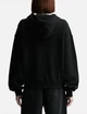 Женская кофта с вышивкой Jacquemus LE HOODIE ZIP GROS GRAIN Размер M Черный - изображение 3