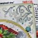 Набор для вышивания бисером ARHIBIS Новогодний конь, 15*21 см (В138) - изображение 8
