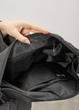 Жіноча сумка Sambag HOBO Bag-glove з внутрішніми кишенями та утепленими боковими кишенями з тканини Чорна - зображення 9