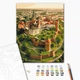 Преміум картина за номерами Brushme Вавельський замок 40x50 BS54543 - изображение 2