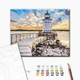 Премиум картина по номерам Brushme Маяк в солнечном свете 40x50 BS36123 - зображення 2