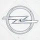 Эмблема логотип Opel 12,0*9,5 см ABS, хром, глянец - изображение 3