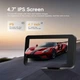 Автомобільний 4,7-дюймовий сенсорний екран BT Wireless Android Auto Apple Carplay - зображення 2
