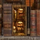 3D-конструктор книжкова "Библиотека" підставка для книг DIY для самостійної збірки - изображение 3