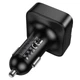 Автомобільний FM-трансмітер Автомобільний Bluetooth FM-трансмітер Hoco E87 Delta 35W (USB-A + USB-C) - зображення 6
