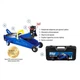 Домкрат Vitol DP-20065K, подкатный, гидравлический, 2т, min 125мм, max 300мм, чемодан (DP-20065K) VITOL DP-20065K 1071727 - изображение 8