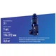 Домкрат Vitol DB-03006K/T90304S, телескопічний, гідравлічний, 3т, min 194мм, max 372мм, валіза (DB-03006K) VITOL DB-03006K 1071718 - зображення 5
