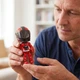 Коллекционная фигурка мотоциклист с шлемом игрушка гонщик для детей - изображение 4