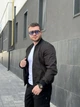 Бомбер чоловічий чорний водовідштовхувальний, демісезонний чоловічий бомбер M - зображення 2