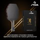 Ракетка для настольного тенниса Stiga Pro Carbon Plus Cybershape Truls Edition 5 Star FL (1215-1306-35)(932354) - изображение 9