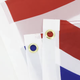 Британський прапор Великобританії 90x150 см великий Union Jack UK Англія - зображення 6