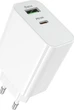Сетевое зарядное устройство Borofone BA106A Stellar PD20W + QC3.0 Charger (EU) White - изображение 1