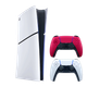 Набор Консоль Sony PlayStation 5 Slim Digital Edition 825GB White + Геймпад Беспроводной DualSense Cosmic Red - изображение 1