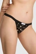 Трусики слип Victoria's Secret 5(XL) Черный (155381) - изображение 1