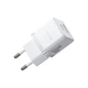 Зарядний пристрій Baseus Palm Fast Charger C+U 20W moon white (P10111608213-00) - зображення 3