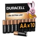 Батарейка Duracell AA лужні 10 шт. в упаковці (5002508/5006461) - зображення 1