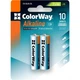 Батарейка ColorWay AA LR6 Alkaline Power (щелочные) * 2 blister (CW-BALR06-2BL) - изображение 1