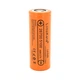 Аккумулятор 26700 Li-Ion 5000mah 5100-5200mah, 3.7V (2.75-4.2V), Orange Liitokala (Lii-52S) (2 шт) - изображение 1