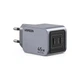 Зарядное устройство Ugreen 2xUSB-C PD45W GaN X707 gray (35008) - изображение 2