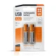 Аккумулятор ColorWay AAА USB-С 590 mAh 1.5V (2шт) (Li-Polymer) (CW-UBAAA-09) - изображение 1