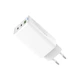 Зарядний пристрій ColorWay GaN Mini 65W PD Port PPS USB (USB-2C1A) white (CW-CHS058PD-WT) - зображення 4