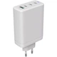 Зарядное устройство Canyon CU140ACC GaN 150W 3xPD 1xQC EU White (CNS-CUW140ACC) - изображение 1
