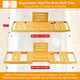 Поднос для ванны Banlilu Bathtub Tray Caddy из бамбука регулируемый размер - изображение 2