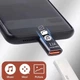 Адаптер перехідник OTG Type-C на USB-А (USB 3.0 12A) - зображення 8