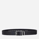 Ремінь чоловічий з натуральної шкіри Armani Exchange 241213235 48 (136.5 см) Чорний (1161820297) - зображення 1