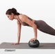 М'яч для гімнастики, фітнесу, пілатесу EasyFit 20 см Чорний (56003822) - зображення 4