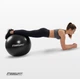 Мяч для гимнастики, фитнеса и баланса EasyFit BalanceBall 55 см Черный (56003824) - изображение 6