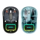 Беспроводная мышь JEDEL WD141 Bluetooth + 2.4 ГГц, белая - изображение 2
