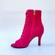 Женские ботильоны Andre замшевые для танцев High Heels 35 розовые - изображение 4