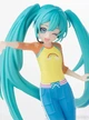Коллекционная фигурка Hatsune Miku (Хацуне Мику) Vocaloid Вокалоид Desktop x Decorate Collections Love Costume Ver. 17 см SEGA - изображение 3