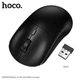 Беспроводная мышь Hoco GM42 Platino 2.4 ГГц, черная - изображение 1