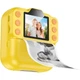 Цифрова дитяча фото-відео камера з миттєвим друком Polaroid HOCO DV211 жовтий - зображення 2
