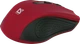 Мышь беспроводная Defender Accura MM-935, Red/Black (52937) - изображение 3