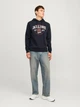 Худі Jack&Jones Logo Темно-Синій S 12255617 - изображение 3