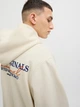 Худі Jack&Jones Rislington Back Білий L 12274439 - изображение 2